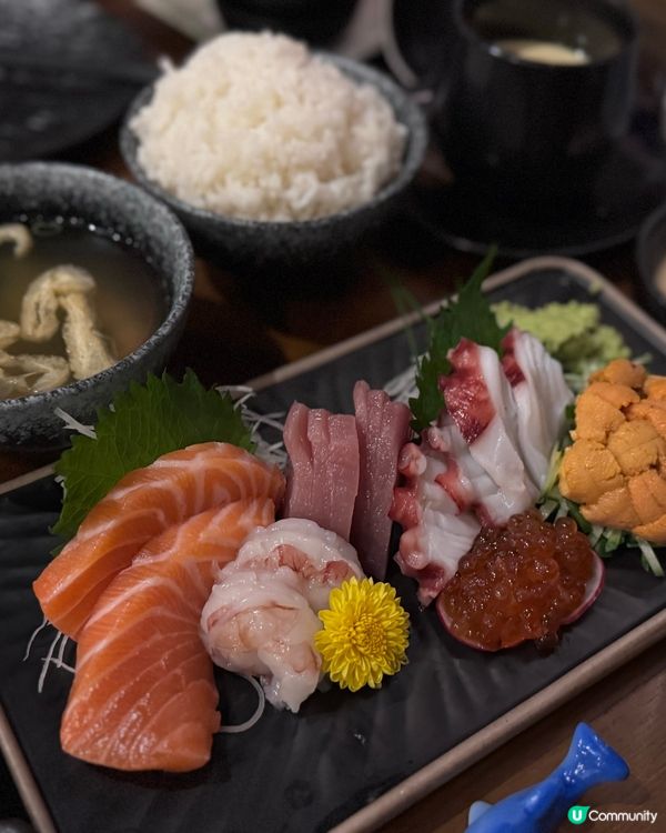 筲箕灣抵食日式定食！刺身控必衝🤤🍣🥢！