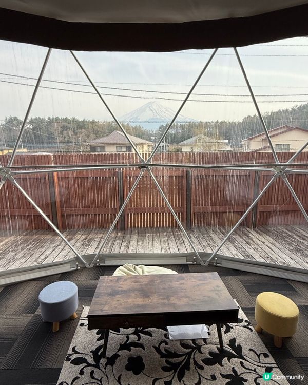 富士山全景蒙古包Glamping 之旅！🗻人均$5xx！😱😱