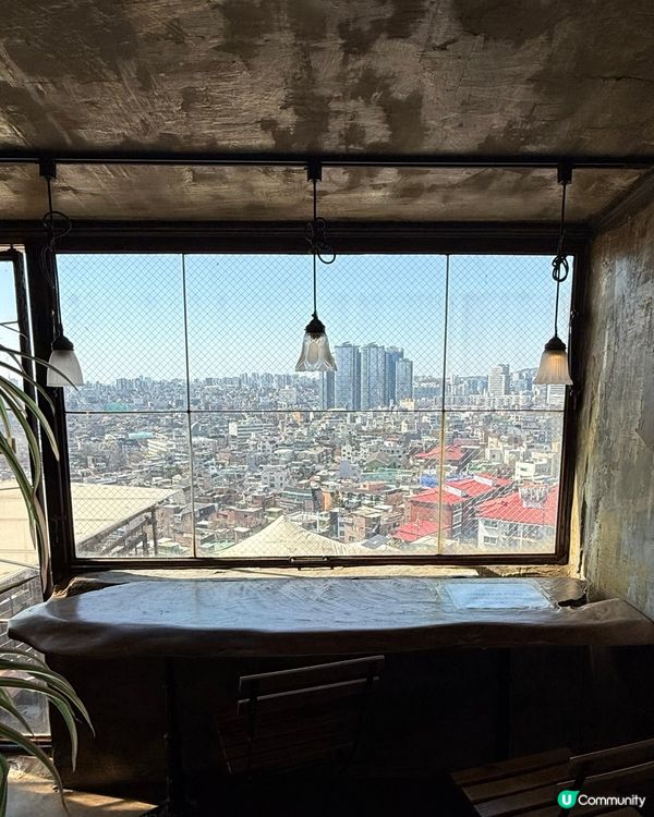 梨泰院解放村打卡餐廳📸！窗景靚到爆！🤩收藏首爾絕美景色❤️