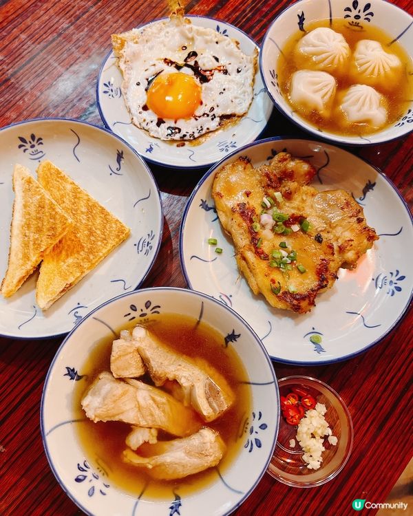旺角兩草神組合！肉骨茶撈飯＋太陽蛋，良心小店請多支持😍