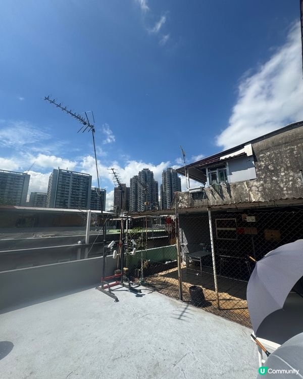 係天台享受陽光☀️