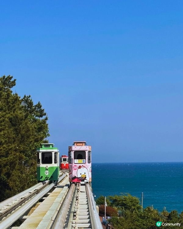 🇰🇷釜山必去😍海雲台三層海景Cafe💙