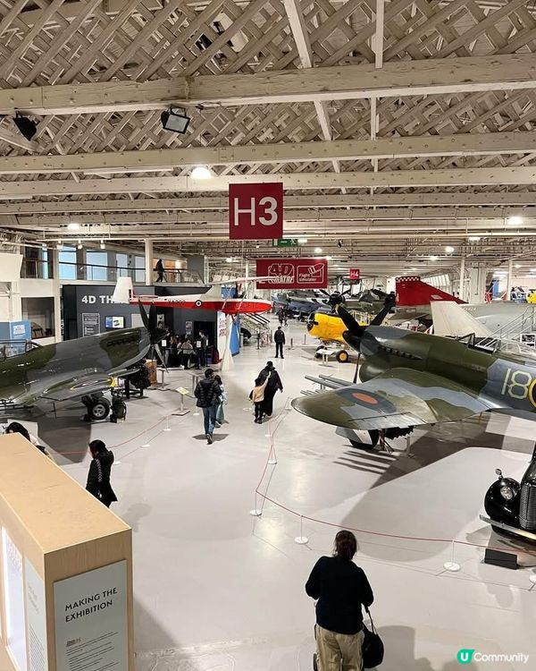 『倫敦』震撼式零距離觀賞戰機｜RAFML