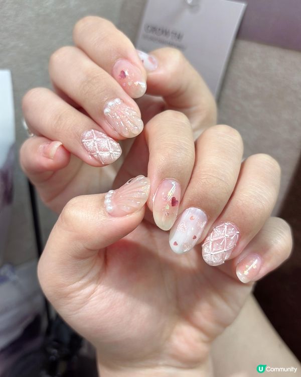 夏日氣質美甲💅🏻！小魚仙🐚🐚Look✨✨！ #思思賢推