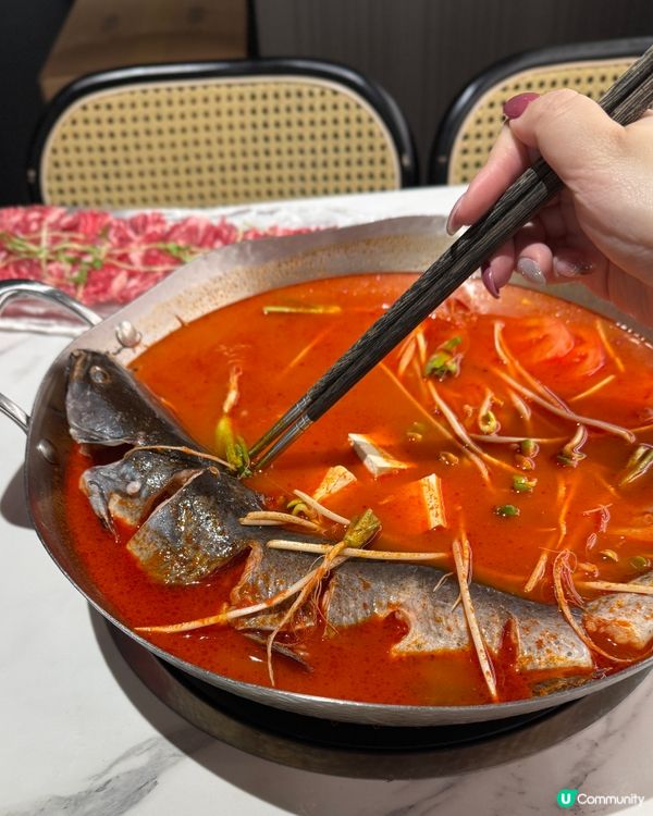 尖咀禾璽🔥酸湯魚鍋+脆皮雞！😋 必食推介！