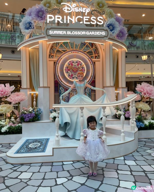 迪士尼公主花園🌸！影相打卡再購物📸！
