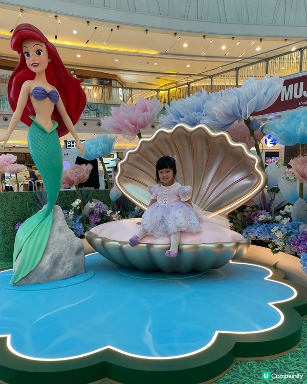 迪士尼公主花園🌸！影相打卡再購物📸！