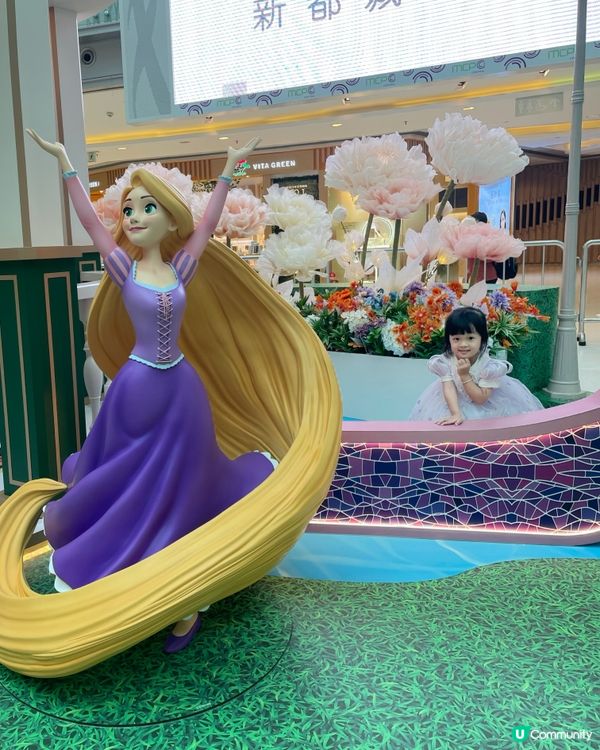 迪士尼公主花園🌸！影相打卡再購物📸！