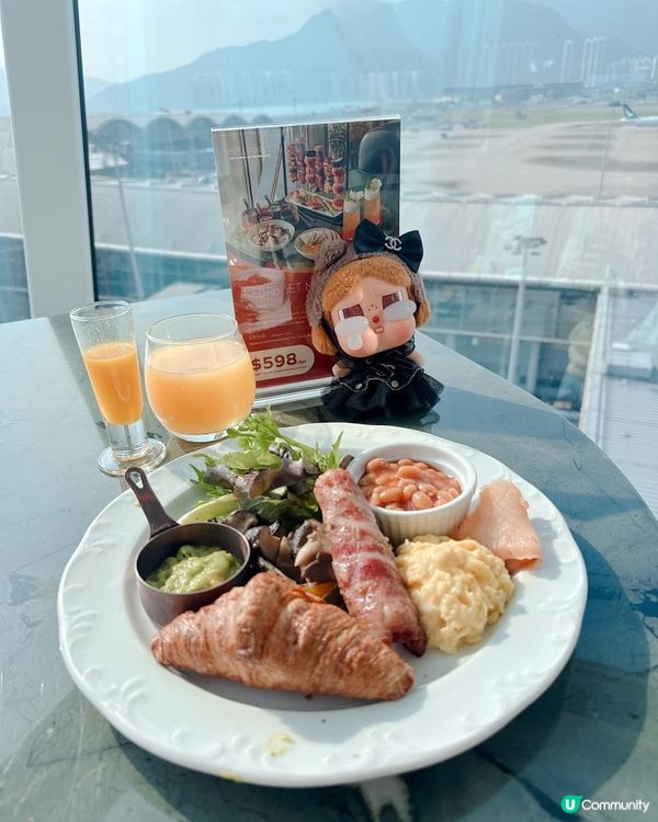 ✈️早機必到機埸Intervals SkyBar ✈️ 免費餐😋 x 270度靚景