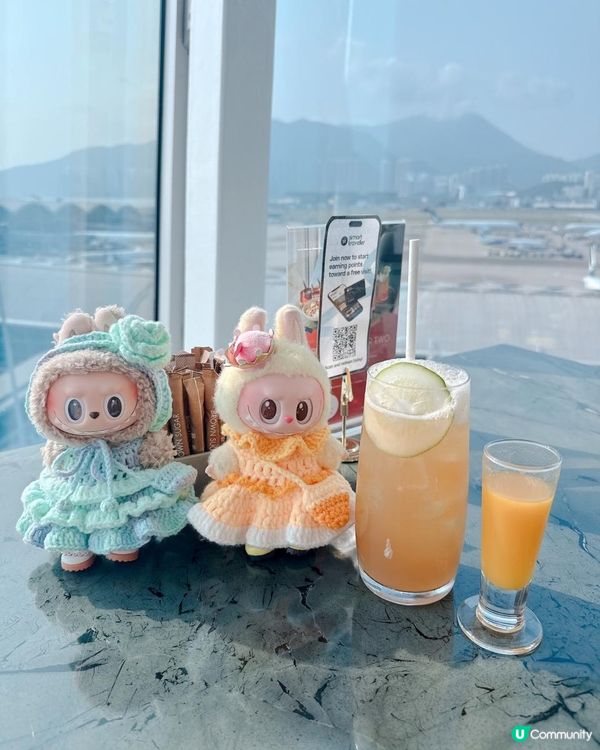 ✈️早機必到機埸Intervals SkyBar ✈️ 免費餐😋 x 270度靚景