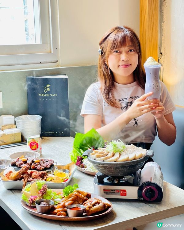 𓂃.𓈒旺角𓎏ෆ.ᐟ韓國過江龍罕有烤豬蹄𓈒𓂃.