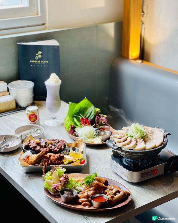 𓂃.𓈒旺角𓎏ෆ.ᐟ韓國過江龍罕有烤豬蹄𓈒𓂃.