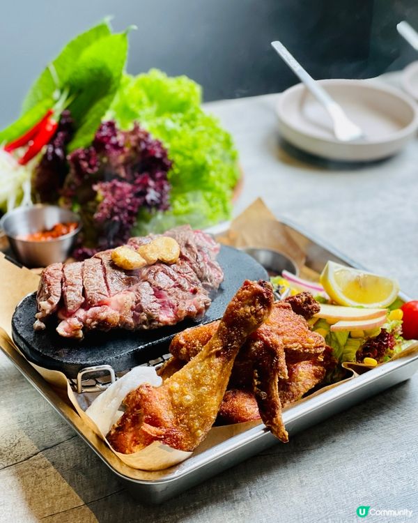 𓂃.𓈒旺角𓎏ෆ.ᐟ韓國過江龍罕有烤豬蹄𓈒𓂃.