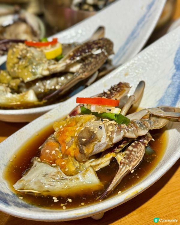 $298任食 醬油蟹+炒年糕+炸雞+紫菜飯🇰🇷🦀