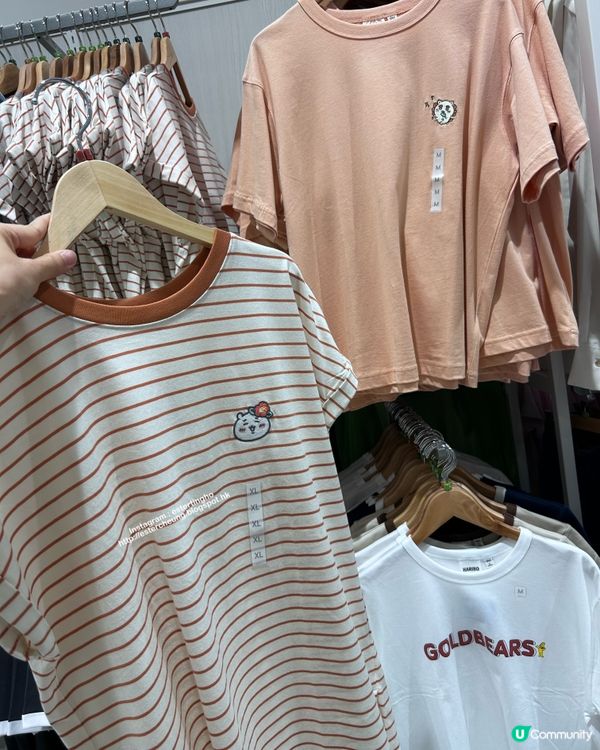 在福岡 GU 搵到想買的 💕 獅薩 T-shirt