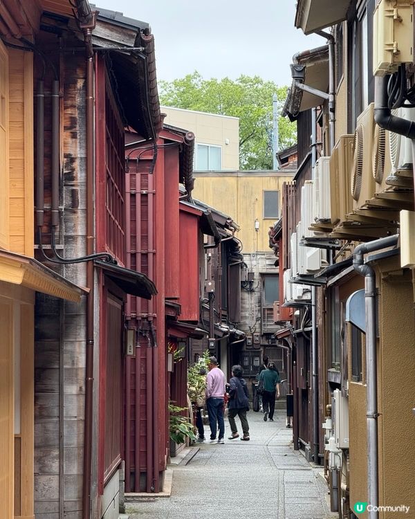 金澤之旅🤩！東茶屋街👘+金澤車站🚄！
