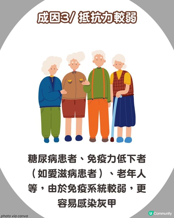 炎夏=灰甲高峰期來襲🦠3類人士易感染+6大預防方法
