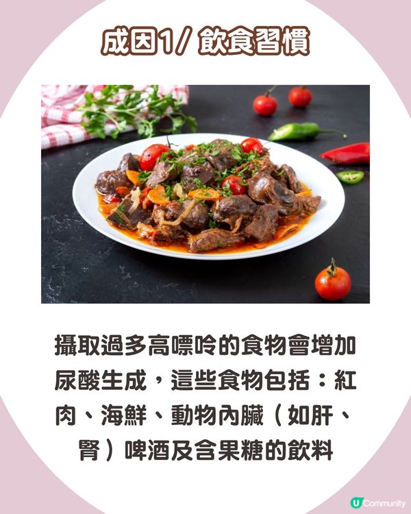 痛風全攻略：了解尿酸過高根源💢 5大痛風成因、症狀與預防