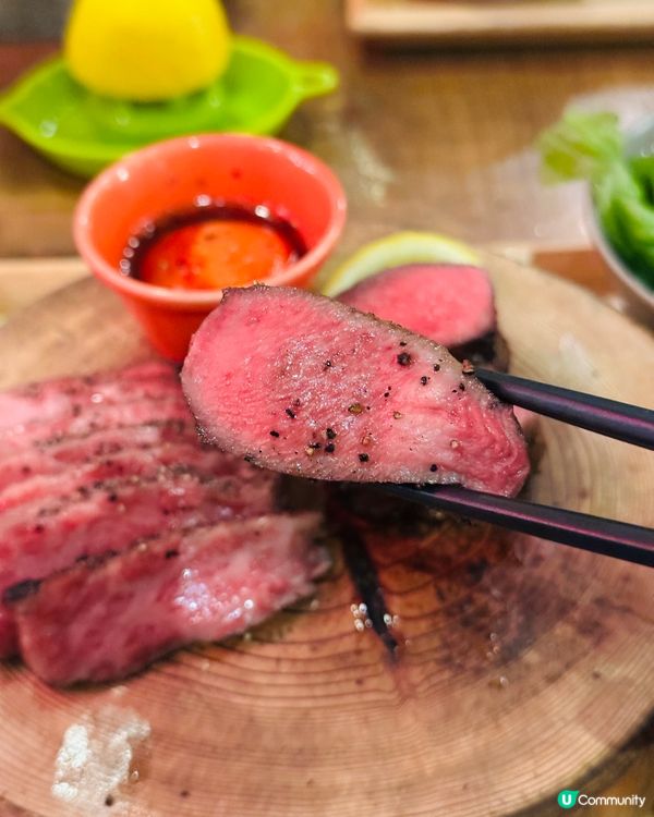 新宿最癲人龍牛舌店❤️‍🔥激厚切和牛牛舌🤩