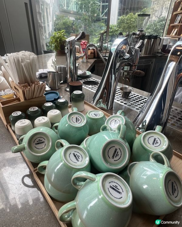 鰂魚涌太古坊Domain神級空間！木系高樓底咖啡殿堂😍☕️