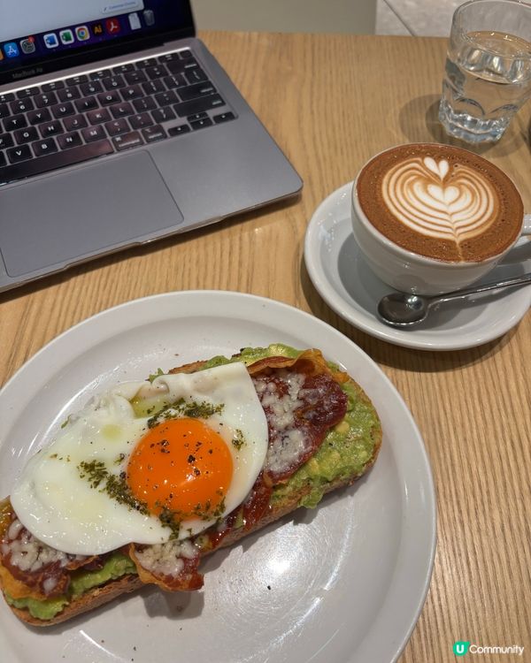 🥰食物水準穩定🍳帶電腦邊工作邊嘆咖啡好地方☕️