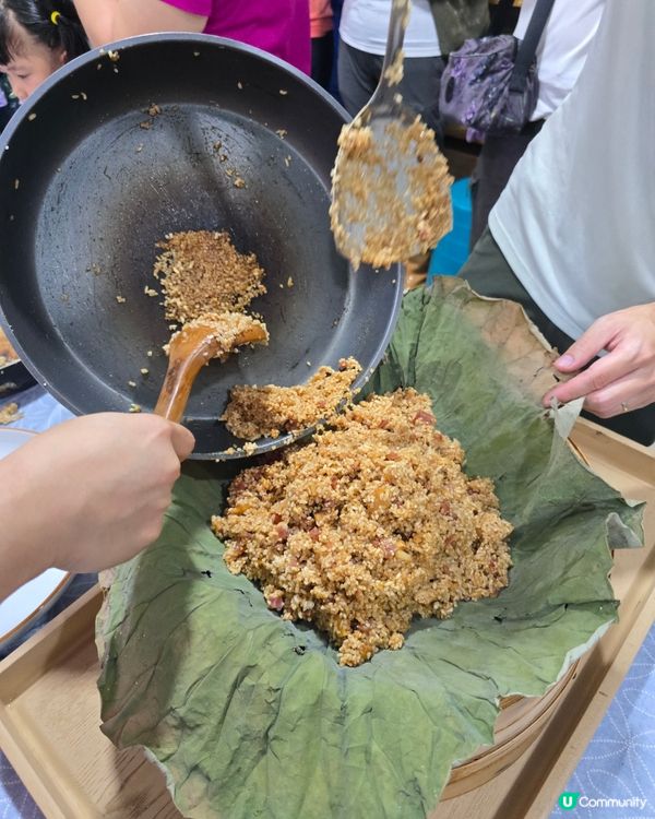 夏日荷葉飯🤤！本地食材滋味😋！
