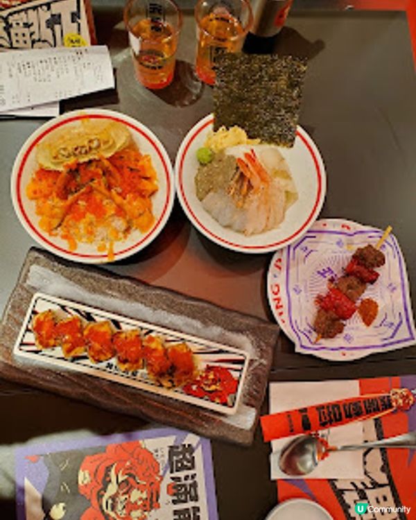 丼燃食堂．漫畫風爆丼盛宴！燃起食慾！