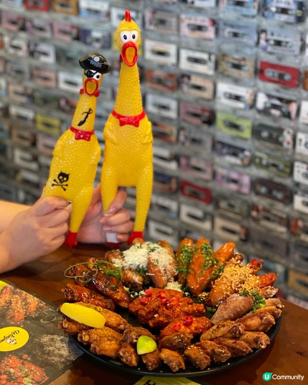 𓂃.𓈒中環𓎏ෆ.ᐟ全港最多口味炸雞翼專門店𓈒𓂃.