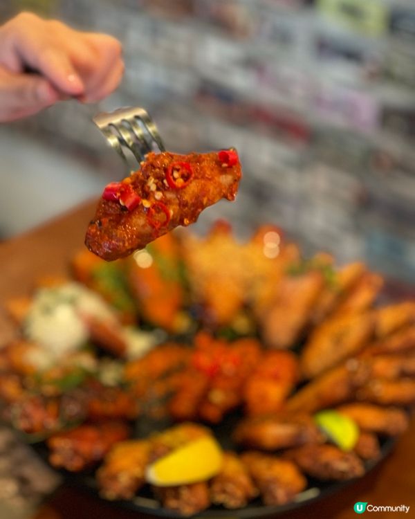 𓂃.𓈒中環𓎏ෆ.ᐟ全港最多口味炸雞翼專門店𓈒𓂃.