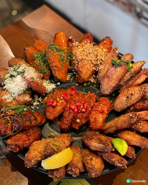 𓂃.𓈒中環𓎏ෆ.ᐟ全港最多口味炸雞翼專門店𓈒𓂃.