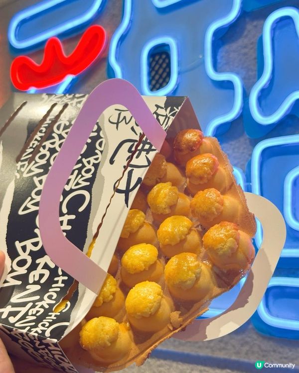 人氣大熱菠蘿包雞蛋仔