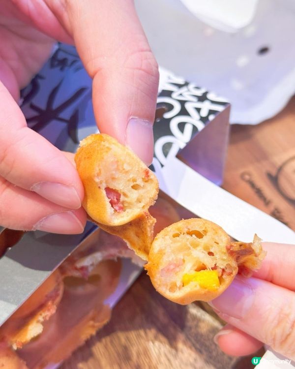 人氣大熱菠蘿包雞蛋仔