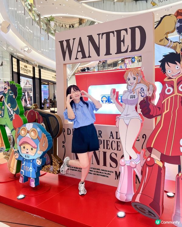 ONE PIECExMINISO快閃店登陸旺角MOKO!