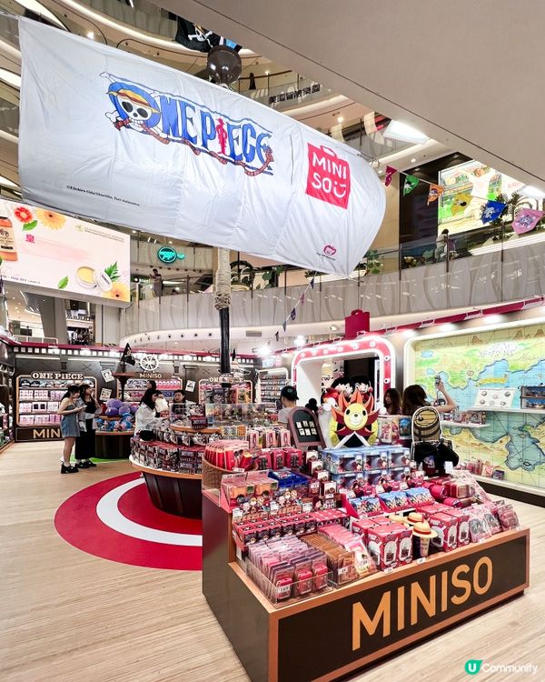 ONE PIECExMINISO快閃店登陸旺角MOKO!