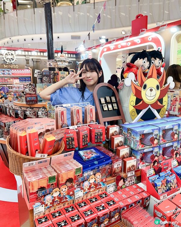 ONE PIECExMINISO快閃店登陸旺角MOKO!