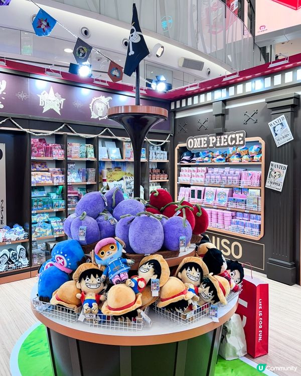ONE PIECExMINISO快閃店登陸旺角MOKO!