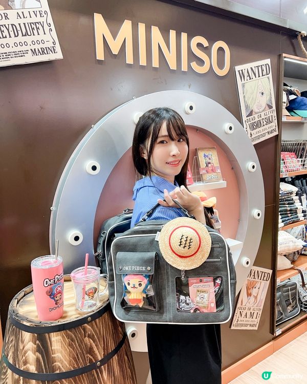 ONE PIECExMINISO快閃店登陸旺角MOKO!