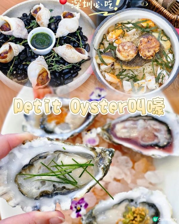 📍深圳必吃!黃宗澤同款PetitOyster叫嚎🦪✨