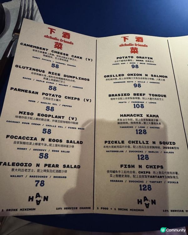 人氣fusion餐廳抽風系統極差，食物質素還可以🤨