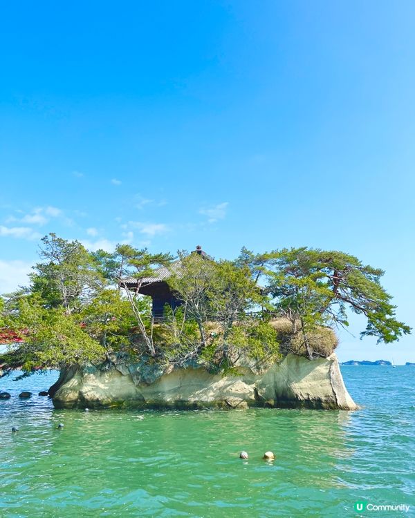 松島日本三景，奇岩怪石壯麗山海景😍！