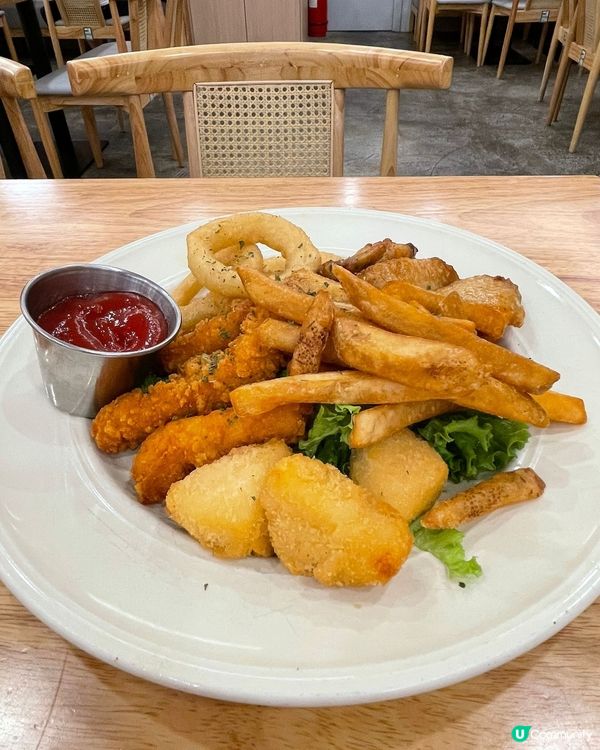 荷里活廣場美食推介！😋炸物拼盤超正！🍕