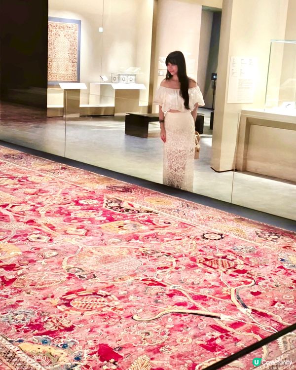 親眼看到這些絕美的伊斯蘭地毯珍品💗非凡手藝締造永恆之美,真的...