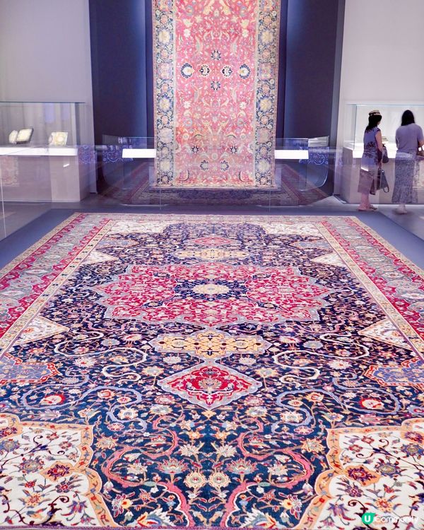 親眼看到這些絕美的伊斯蘭地毯珍品💗非凡手藝締造永恆之美,真的...