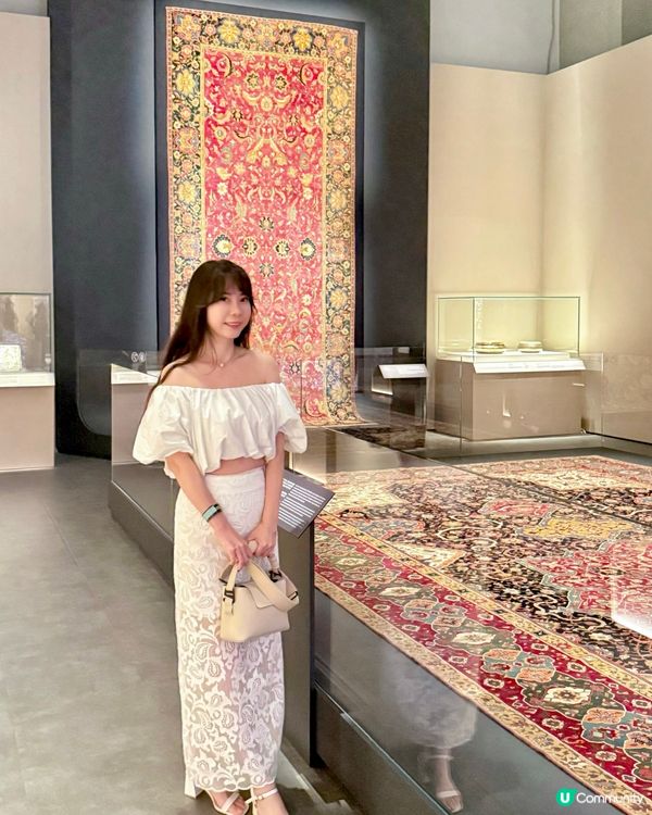 親眼看到這些絕美的伊斯蘭地毯珍品💗非凡手藝締造永恆之美,真的...