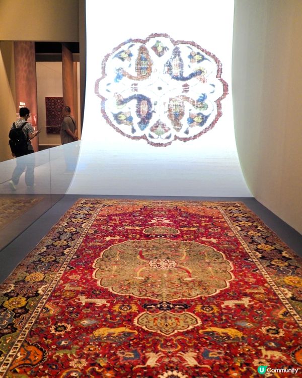親眼看到這些絕美的伊斯蘭地毯珍品💗非凡手藝締造永恆之美,真的...