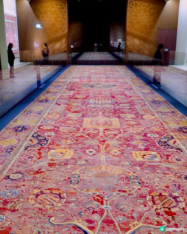 親眼看到這些絕美的伊斯蘭地毯珍品💗非凡手藝締造永恆之美,真的...