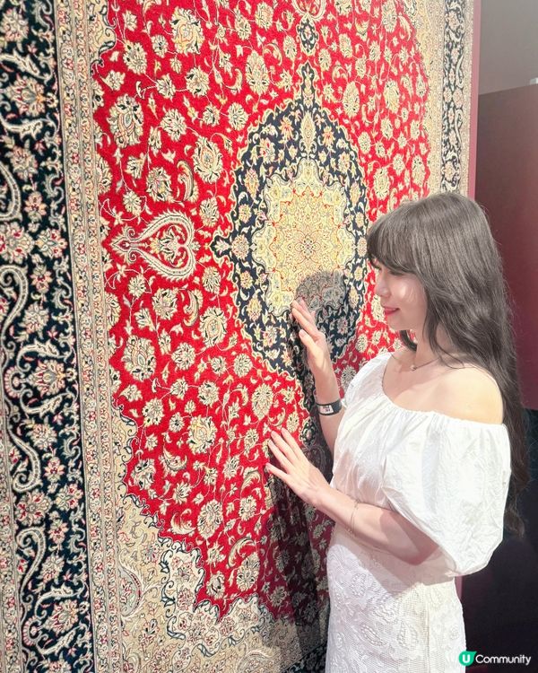 親眼看到這些絕美的伊斯蘭地毯珍品💗非凡手藝締造永恆之美,真的...