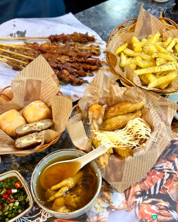 $100有找🤩90分鐘任食烤魚雞煲+串燒🔥