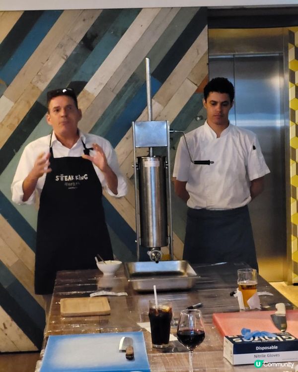 FLAT IRON STEAK Sausage Making Class