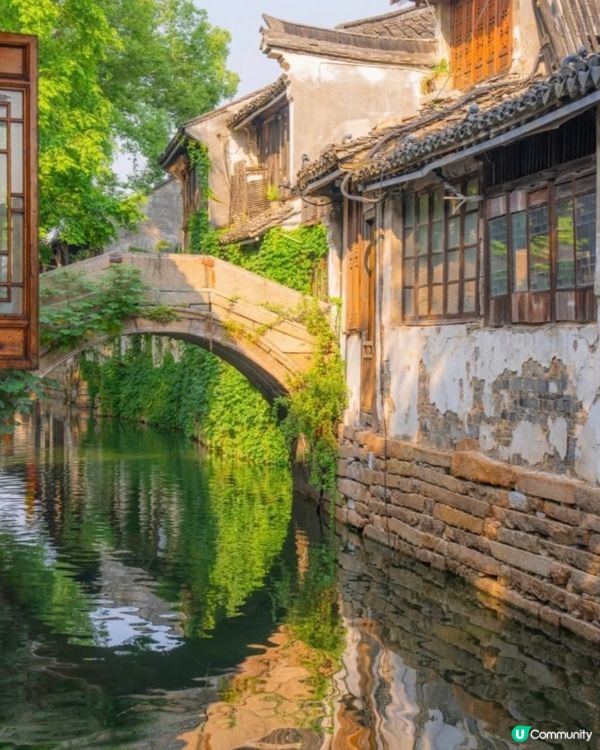 一早遊覽周莊